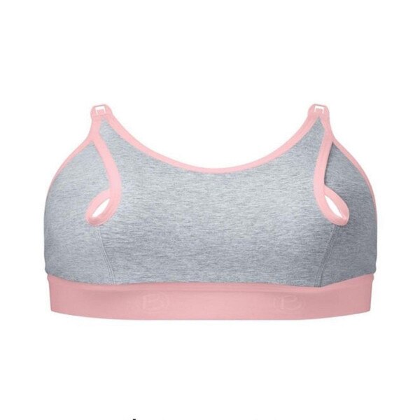 Bravado Designs Clip & Pump Hands-Free Nursing Bra Dove/Heather - M | Mothercare ð¶